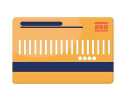 bank credit card vector