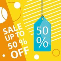 sale up to offer, poster vector