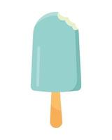 ice cream in stick vector