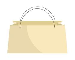 empty shopping bag vector