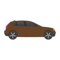 Trendy Hatchback Concepts vector