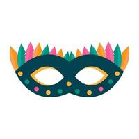 Feather Mask Concepts vector