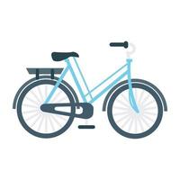 conceptos de bicicletas holandesas vector
