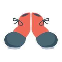 Clown Shoes Concepts vector