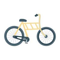 conceptos de bicicletas de moda vector