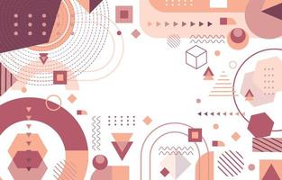 Abstract Flat Geometric vector