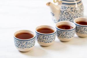 beautiful Chinese tea set photo