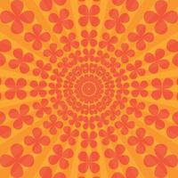 Colorful Abstract Psychedelic Art Background. Vector Illustratio