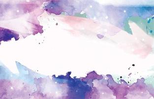 Watercolor  Background Template vector