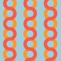 Seamless Pattern. Abstract Psychedelic Art Background. Vector Il