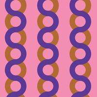 Seamless Pattern. Abstract Psychedelic Art Background. Vector Il