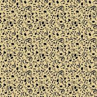 Abstract Music Background. Seamless Pattern. Vector Illustration