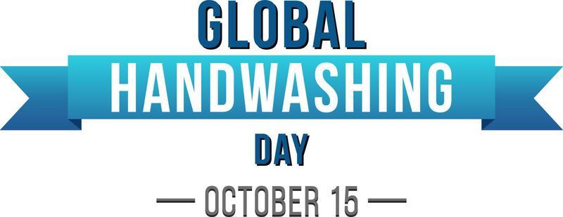 Global Handwashing Day Banner Design