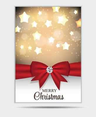 Christmas Website Banner and Card Background Vector Illustration