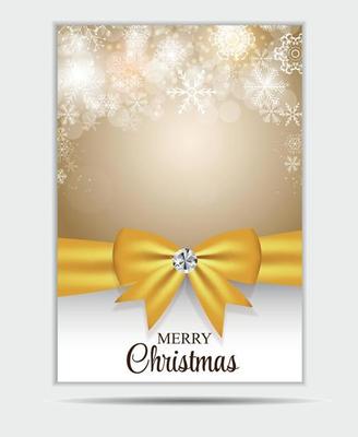 Christmas Snowflakes Website Banner and Card Background Vector I