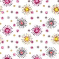 Colorful Abstract Art Psychedelic Background.  Seamless pattern. vector