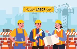 Labor Day Concept vector