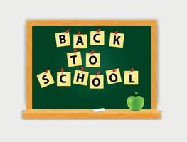 Back to School Vector Background
