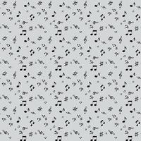 Abstract music seamless pattern background vector illustration f
