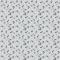 Abstract music seamless pattern background vector illustration f