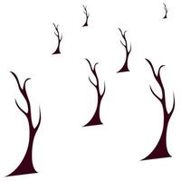 Autumn Tree Vector Illustration.