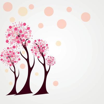 Autumn Tree Vector Illustration.