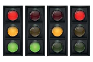 Traffic Light Vector Illustration