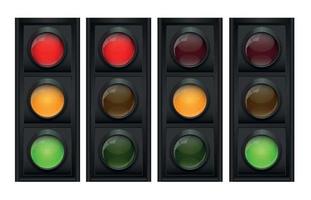 Traffic Light Vector Illustration