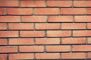 Grunge Brick Wall Horizontal Background photo
