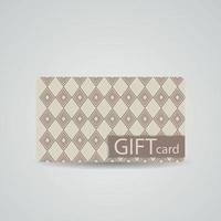 Abstract Beautiful Gift Card Design, Vector Illustration