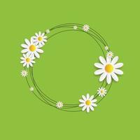 Flora Daisyl Design Vector Illustartion