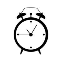 Ilustración de vector de icono de alarma de reloj