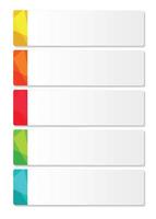 elementos de diseño infográfico para su ilustración de vector de negocio