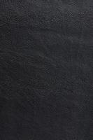 Black leather background texture. Full frame photo