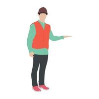 Construction Supervisor Concepts vector