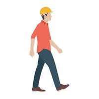 Construction Foreman Concepts vector