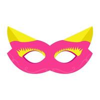 Masquerade Mask Concepts vector