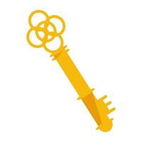 Gold Key Concepts vector