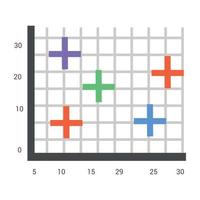 Scatter Plot Concepts vector