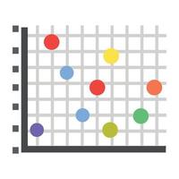 Bubble Chart Concepts vector