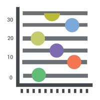 Abacus Chart Concepts vector