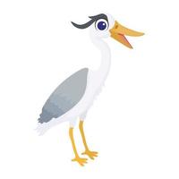 Trendy Gull Concepts vector