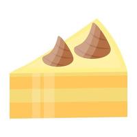 Cake Slice Concepts vector