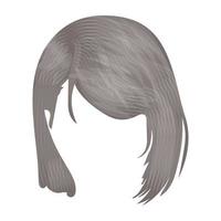 Lob Hairstyle Concepts vector