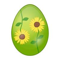 Floral Egg Concepts vector