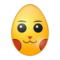 Egg Emoticon Concepts vector