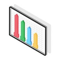 Frequency Chart Concepts vector