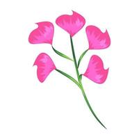 Trendy Tulip Concepts vector