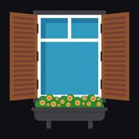 Trendy Window Concepts vector