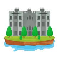 Historical Place Concepts vector